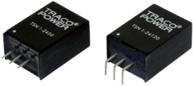 DC converter, -8-32 VDC, 6 W, 1 output, -6 VDC, 86.5 % efficiency, TSN 1-2460A