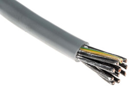Control Cable liczba żył 12 1.5 mm² Nieekranowany Lapp 18 A średnica zew 12mm Szary