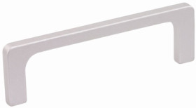 Handle, straight, aluminum, (L x W x H) 87.5 x 7.8 x 40 mm, natural, 3299.1231