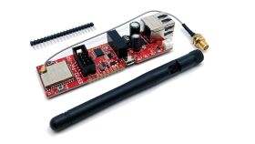 Moduł Olimex ESP32-POE-ISO-EA, ESP32 z Ethernetem i izolacją galwaniczną, zewnętrzna antena