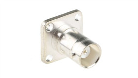 Złącze Bnc, 50, 4Ghz, Żeński, Lutowane, Montaż Na Kołnierzu