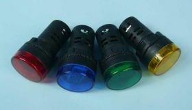 WOLT.6-48VAC GREEN LED OKRĄG.28mm