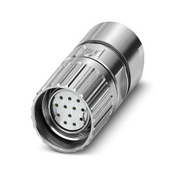 Złącze wielostykowe przemysłowe 12-pinowe M23, kablowe Wtyczka Phoenix Contact