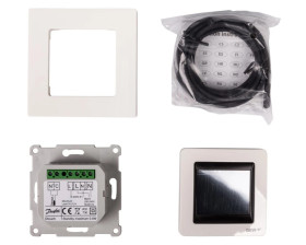 Termostat DEVIreg Touch 230V 16A 5-45C IP21 biały 140F1064