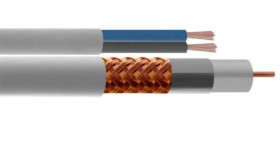 Przewód RG59+2*0,35mm CCTV 100 300m MAXCABLE