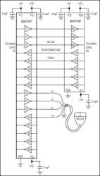 ±15kV ESD-Protected, EMC-Compliant, 230kbps, Dual RS-232 Serial Port for Motherboards/Desktops