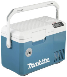 Makita CW003GZ01 Lodówka akumulatorowa i skrzynka grzewcza 12 V/DC, 24 V/DC, 100 V/AC, 240 V/AC turkusowy, biały 7 l -18