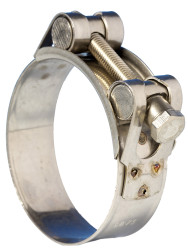 Opaska zaciskowa średnica wew 68 → 73mm śrubowa Jubilee Stal nierdzewna szerokość 25mm