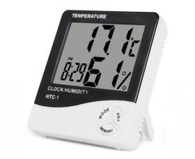 STACJA POGODY TERMOMETR+HIGROMETR HTC-1