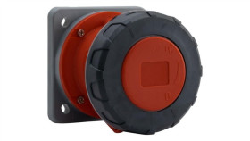 Gniazdo Siłowe Tablicowe Proste 63A 5P /Fe/ Ip67