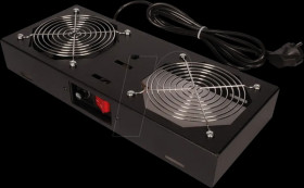 26210297 19" fan unit, 1 fans, black