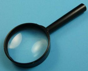 LUPA 50mm 10x RĘCZNA PLASTIK