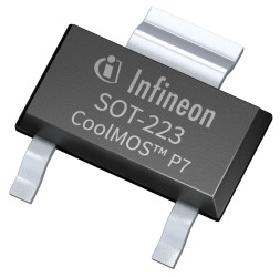 MOSFET N-kanałowy 4 A SOT-223 800 V SMD 1.4 Ω