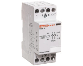 Stycznik modułowy 25A 4Z 0R 220-230V AC CN2510220