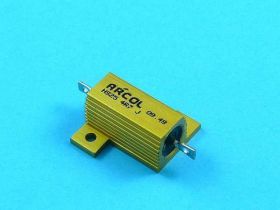 4R7 25W REZ.Z RADIATOREM ALU