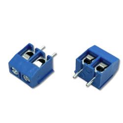 XY301V-2P 5.0mm, 2 pola, 300V/15A, niebieska, Listwa zaciskowa XINYA RoHS,