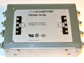 FN356-16-06 FILTR 3-FAZOWY + NEUTRALNY; 16A; SCHAFFNER