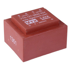 24V 3.2VA Encapsulated PCB Transformer 230V VTX-121-3832-224