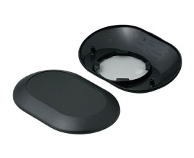 Obudowa ogólnego użytku ABS szerokość zew. 110 mm długość zew. 160 mm wys. zew. 38 mm OKW Czarny