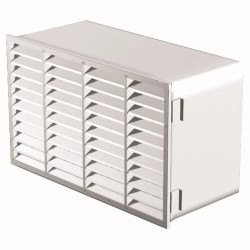 Kratka do kanału 245x141mm biała 905WH