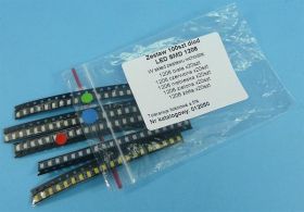 ZESTAW DIÓD LED SMD 100szt 1206