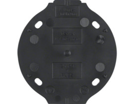 Serie 1930 Płytka denka samogasnąca 1 czarny 133111 HAGER