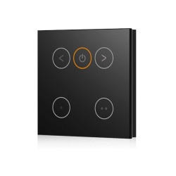 Ściemniacz LED Triac Wi-Fi + RF Tuya szklany dotykowy 230V Skydance TS-S(WT)(B)