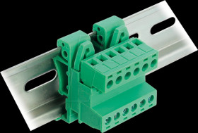 66080 Terminal Block Set, DIN Rail 6 pin