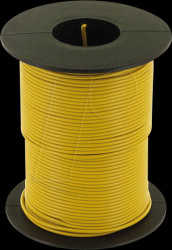 KL025GE50 Stranded Copper Wire 0.25qmm yellow Coil 50m