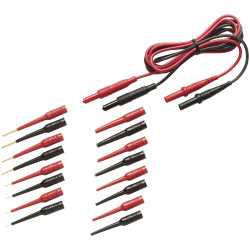 Fluke 2150636 TL82 Test lead kit 4 mm Banana jack Red/Black 1 pc durable
