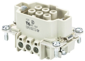 Wkładka złącza żeńskiego 72.300.0653.0 Wieland Electric Łączna ilość styków 4 10 szt.