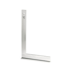 HELIOS PREISSER 0374416 Engineer&#x27;s Square with Stop 400 x 230mm 90&#xB0;