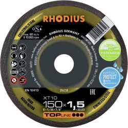 Rhodius 206258 Cutting disc straight 150 mm Stainless Steel
