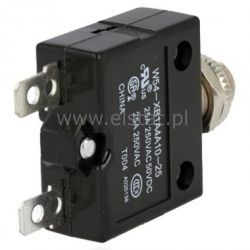 Bezpiecznik przeciążeniowy 25A z resetem