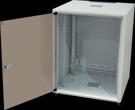OFF-1566GR.V1RW 19" Network Cabinet,600x600mm,RAL7035
