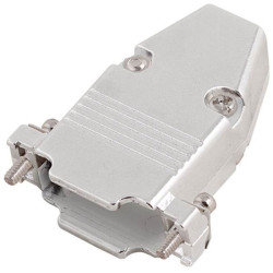 Encitech 2360-0106-01 CCOV09ME D-Sub Housing 9 Pins Diecast Zinc 180&#xB0;