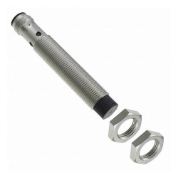 Czujnik zbliżeniowy M12 Indukcyjny 8 mm Omron Niewpuszczany 10 → 30 V DC długość 74mm Gwintowany