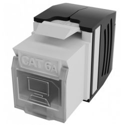 Moduł keystone RJ45 UTP kat.6A nieekranowany beznarzędziowy multifunkcyjny z osłoną przeciwkurzową WireArte