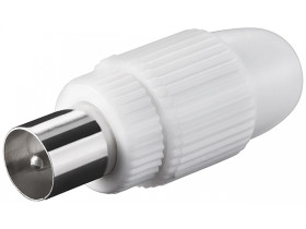 Wtyk koncentryczny z mocowaniem śrubowym przykręcane...