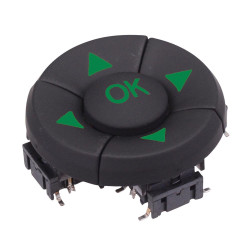 ILLUMEC 10 Green illuminated Tactile Switch Kit Module IP67 MEC