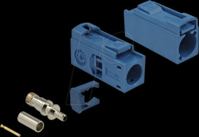 89687 FAKRA C Buchse 25 mm (lang) zum Crimpen