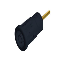 Złącze bananowe Żeński Połączenie lutowane Zielony 24A Hirschmann Test & Measurement rozmiar 4 mm