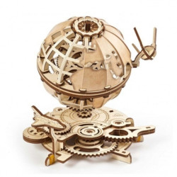 Globus - model mechaniczny do składania - fornir - 184 elementy - Ugearsmodels 70128