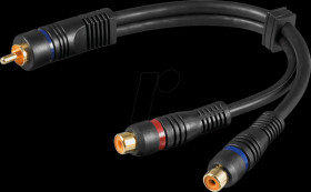 50930 Audio Y adapter cable