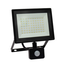 Reflektor LED 50W +czuj. NW czarny N-LUX4 174459