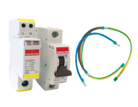 RCD, Typ C, 32A, Contactum, T2C