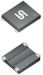 Taiwan Semiconductor YBS2207G Prostownik mostkowy YBS 1.000 V Strzałka - poczwórna taśma na dużej rolce