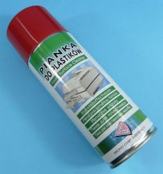 PIANKA DO PLASTIKÓW 400ml SPRAY
