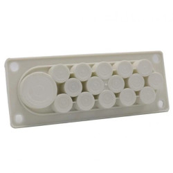 Przepust dławiący HTPC-16 (Typ FL21) IP65 - Biały