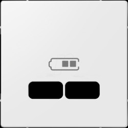 MEG4367-0319 Central plate - System M, USB charging station, pw